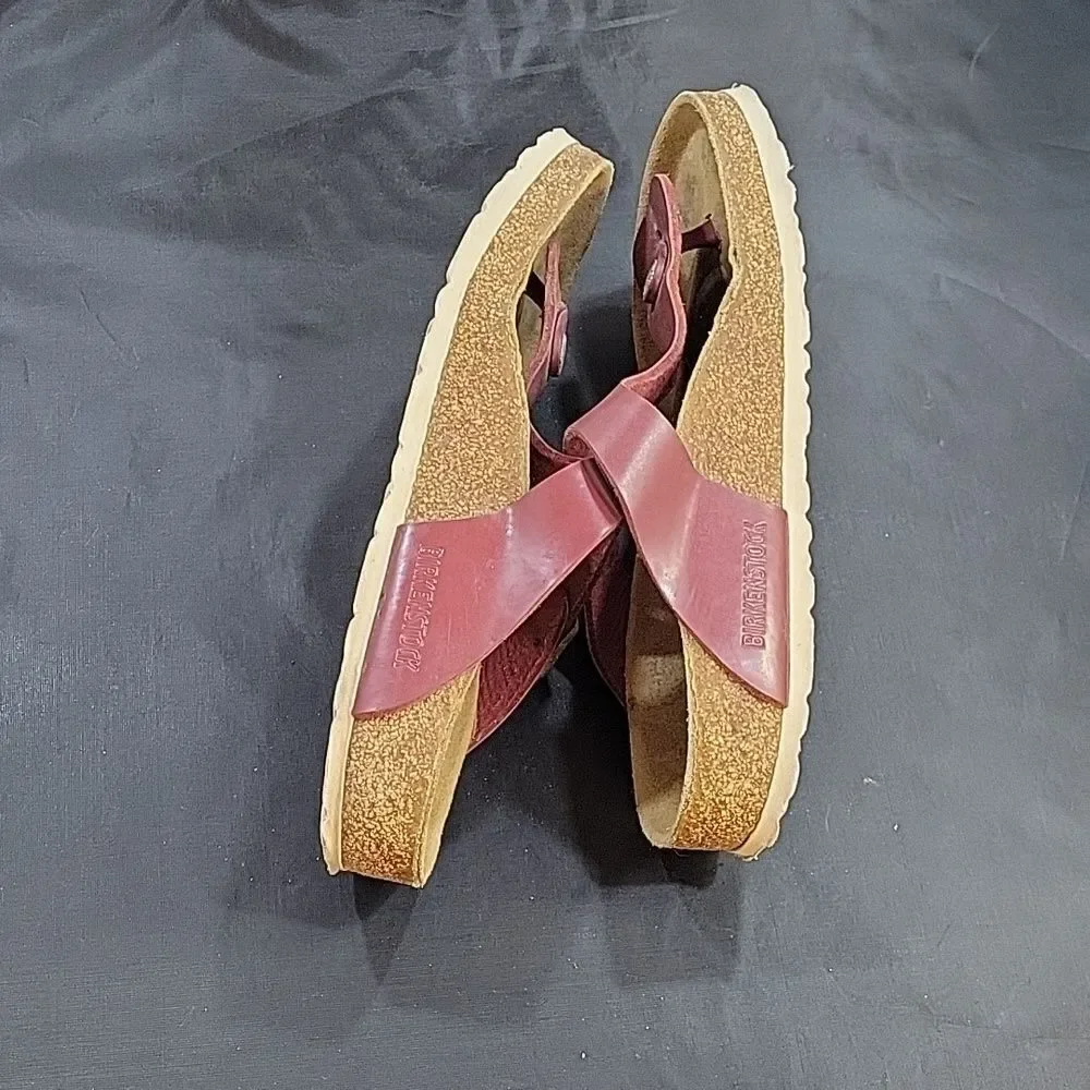 BIRKENSTOCK GIZEH SANDAL WASHED METALLIC